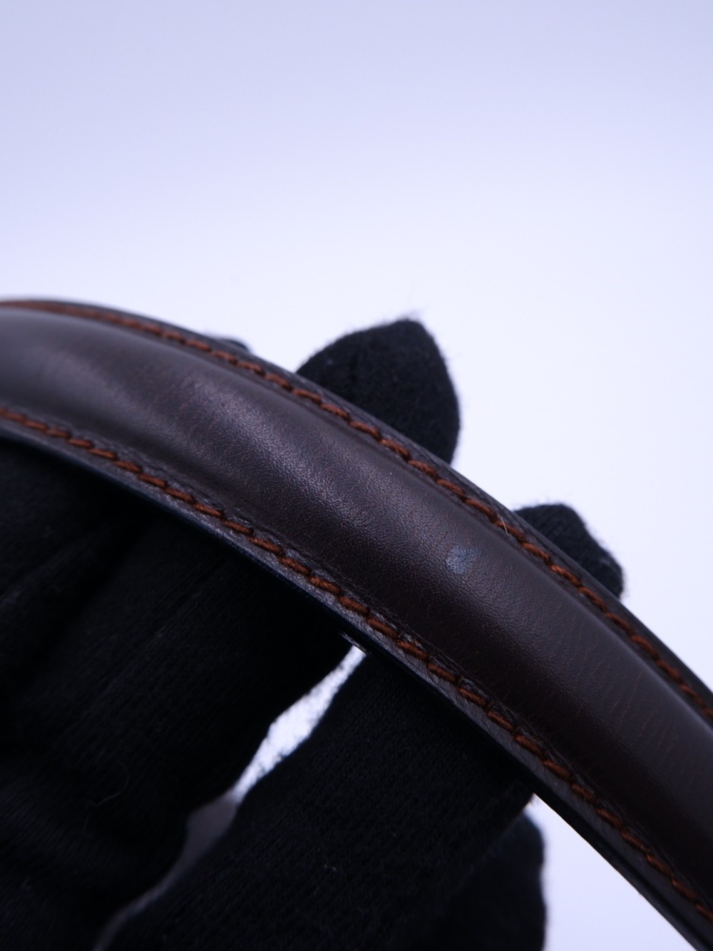 Celine Dark Chocolate Brown Equestrian Buckle Bag — 1970s–1980s - Picture 11 of 16